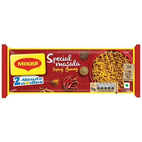 MAGGI 2-Minute Instant Noodles - Special Masala, 280 g (Pack of 4)-1.webp